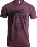 Medusa Head Portrait | Cool Greek Mythology Art Fashion for Men or Women T-Shirt
