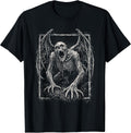 Demon Zombie Skeleton Horror Grave Goth Alt Alternative Art T-Shirt