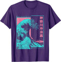 Japan Pop Art Aesthetic Hokusai Great Wave Off Kanagawa T-Shirt