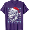 Funny Lion Lovers Xmas Ugly Sweater