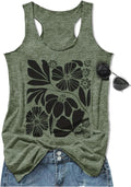 Vintage Mandala Graphic Tank Tops for Women Summer Beach Graphic Loose Tanks Vest USA Flag Vacation Racerback Tank Cami