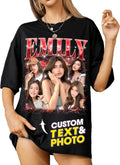 Custom Bootleg Rap Tee Shirts - Vintage Graphic Tees for Boyfriend - Christmas, Birthday