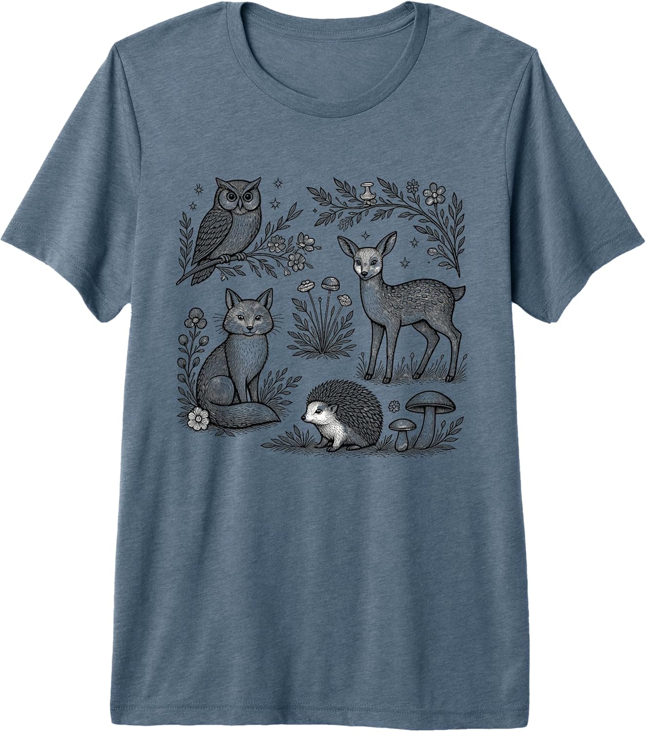 Woodland Forest Animals Cottagecore Investedteez