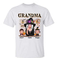 Grandma And Her Grandkids Halloween Shirt