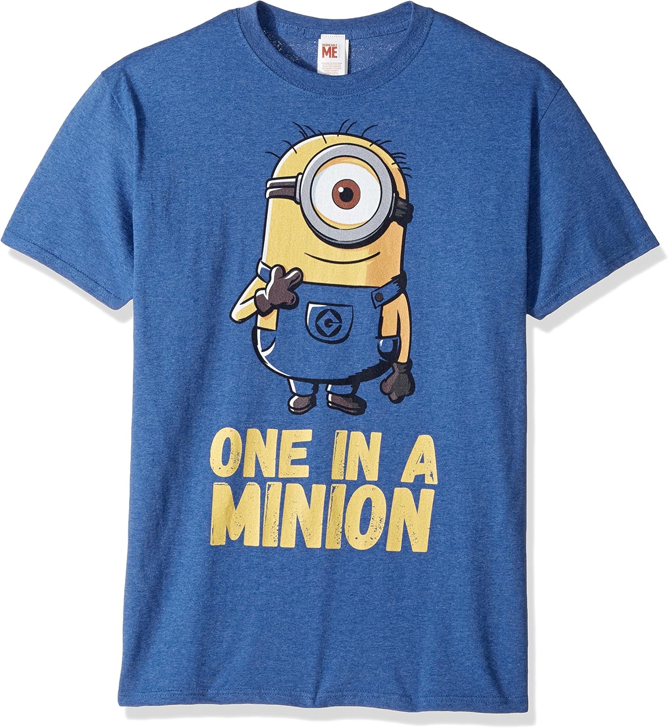 Men's Minions Stuart One in A Million Funny Graphic Tee, Funny Tshirts for Men, Graphic T-Shirt