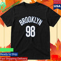 98 Brooklyn Basketball Commemorative Shirt