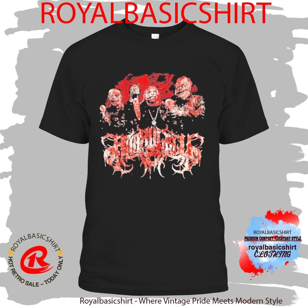 A.X.E. Blood Splatter Gods Of Evil Rise Coming Soon Shirt