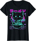 Anime Ramen Cat Retro Japanese Noodles Aesthetic