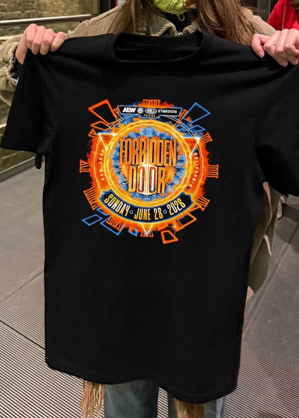 AEW CMLL Stardom Forbidden Door Sunday June 28 2026 San Jose California shirt