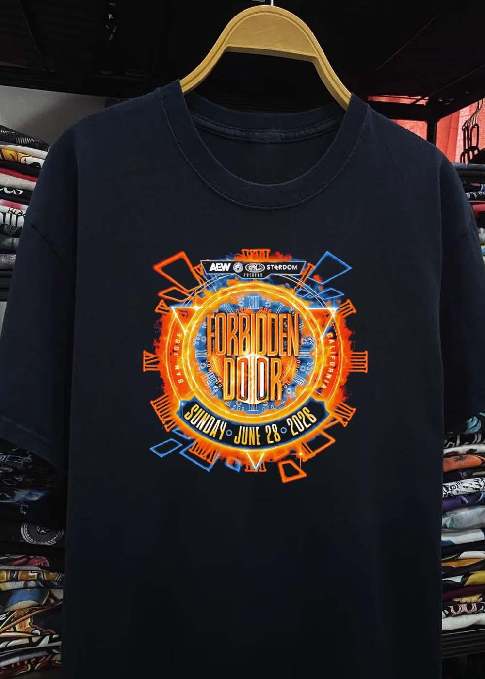 AEW CMLL Stardom Forbidden Door Sunday June 28 2026 San Jose California shirt