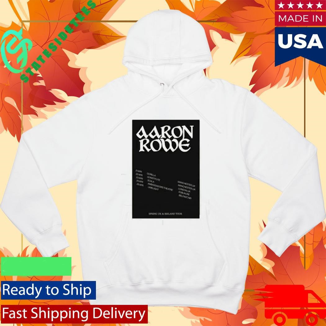 Aaron Rowe Spring Tour 2026 Shirt