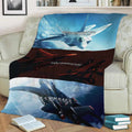 Ace Combat Fleece Throw Blanket