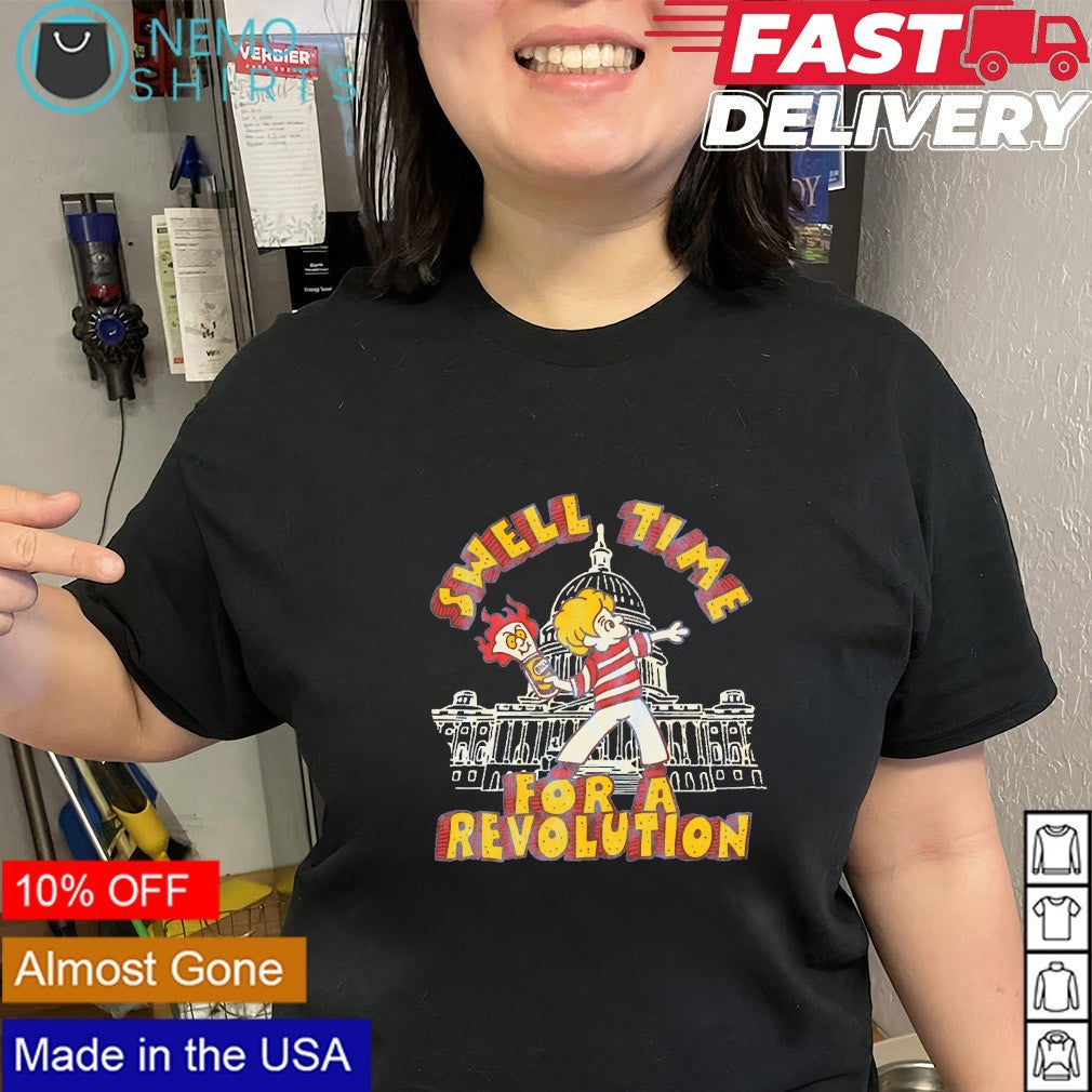 Ajax and Friends swell time for a revolution shirt