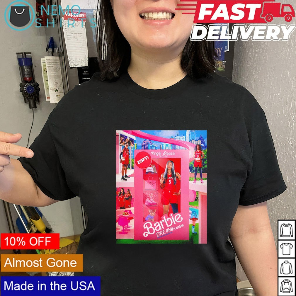 Angel Reese barbie Dream house shirt