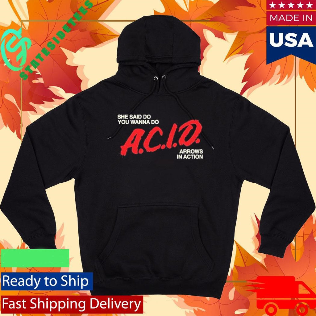 Arrows In Action Acid Tour Shirt