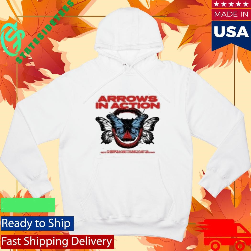Arrows In Action Butterfly Shirt