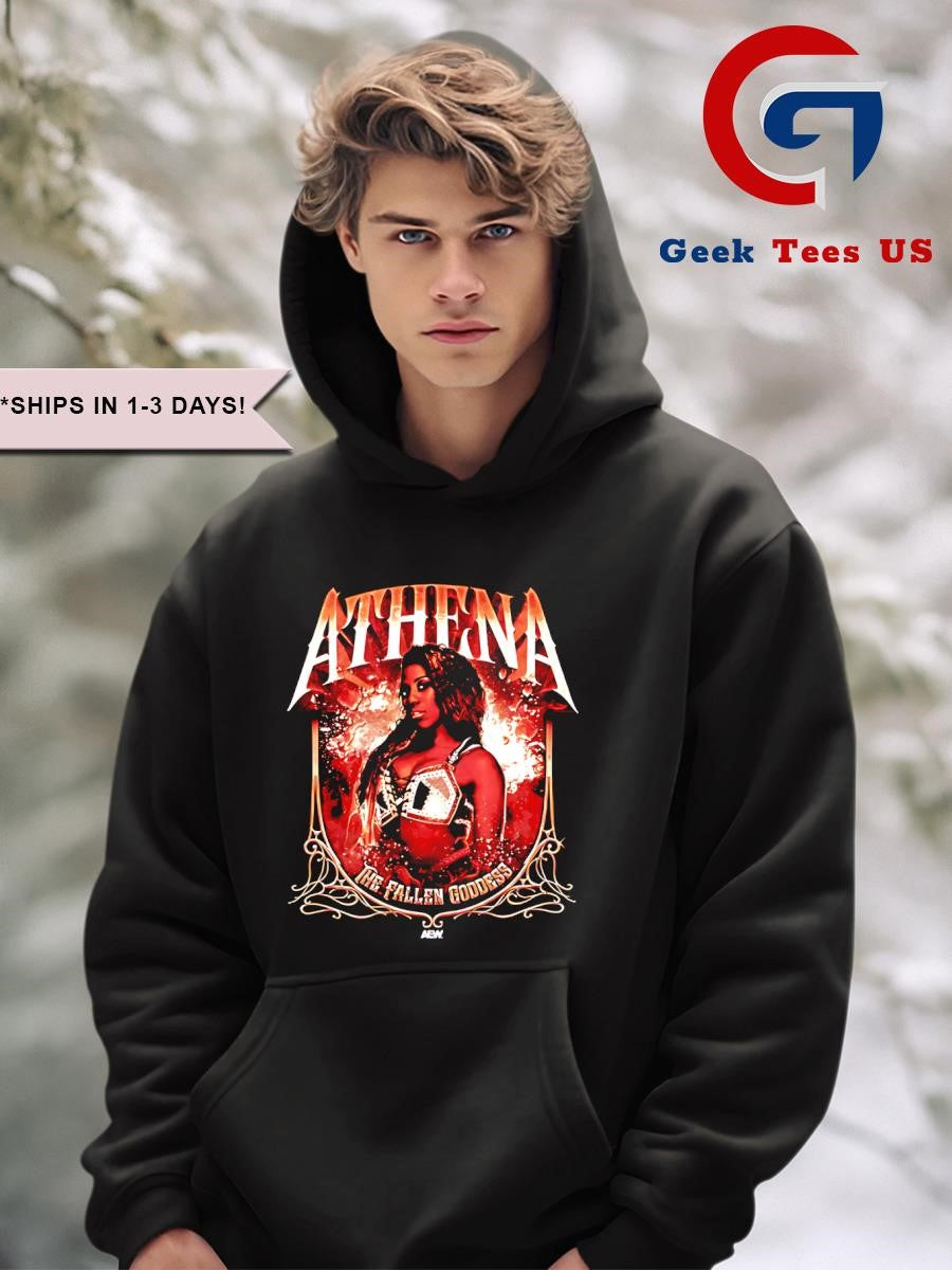 Athena the Fallen Goddess graphic shirt