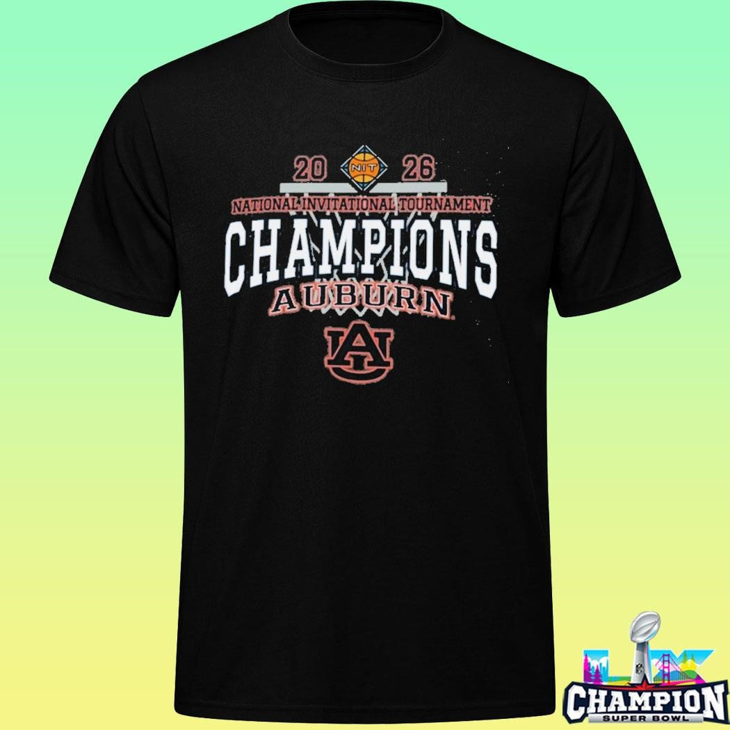 Auburn Tigers 2026 National Invitational Tournament Champions Shirt