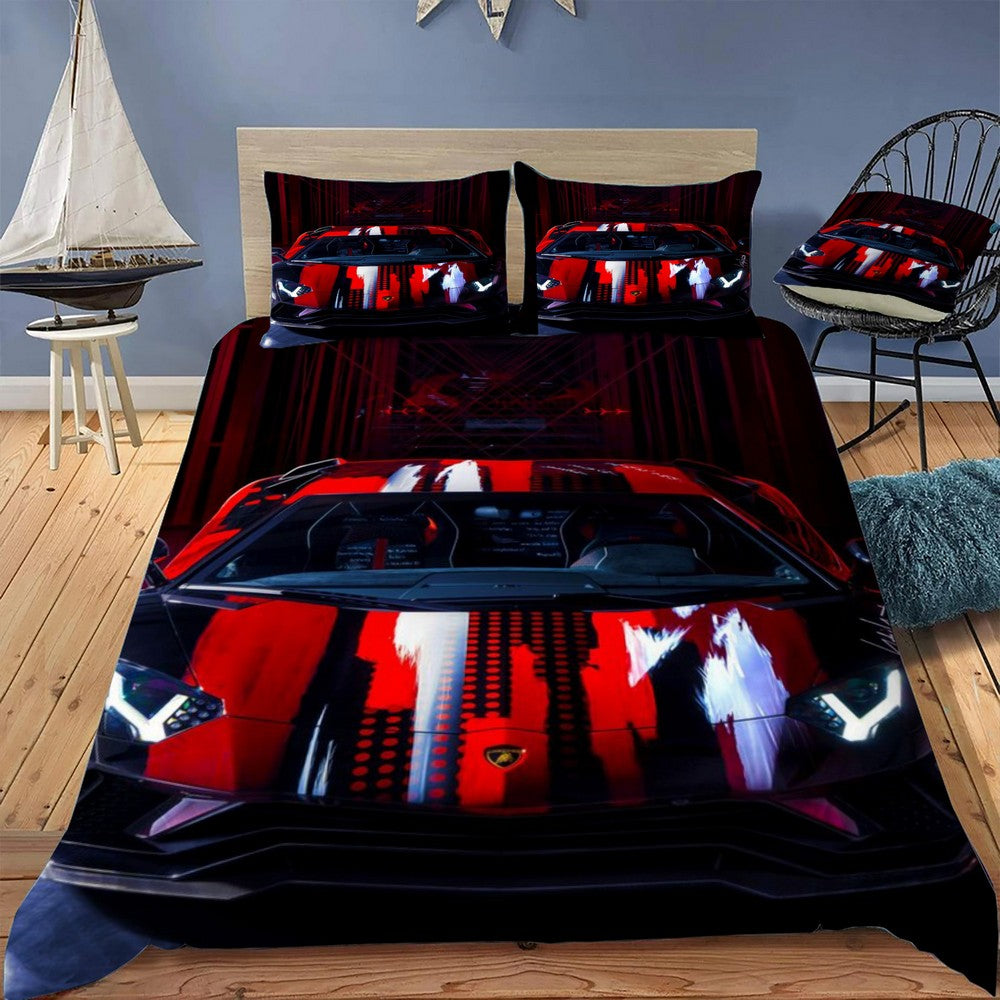Aventador Bedding Set (Duvet Cover & Pillow Shams)