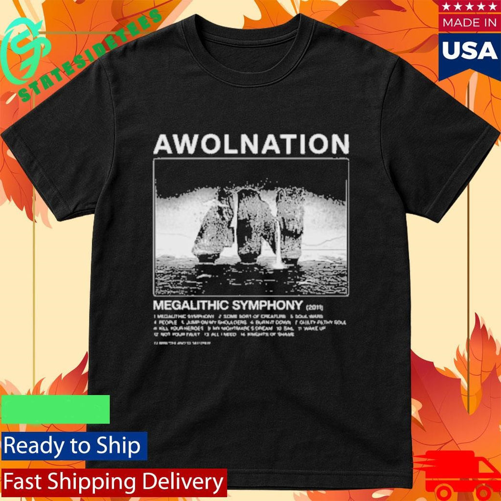 Awolnation Megalithic Symphony 15Th Anniversary Shirt