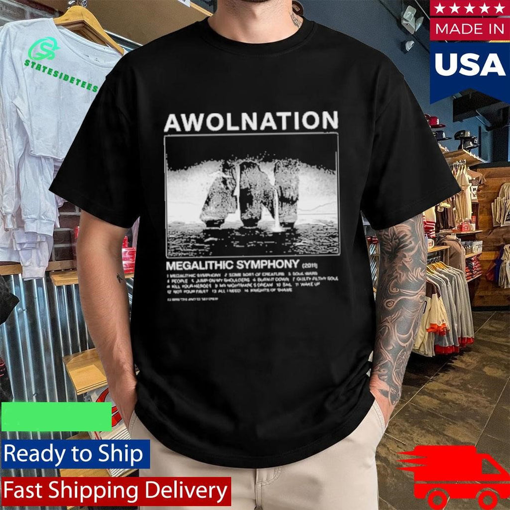Awolnation Megalithic Symphony 15Th Anniversary Shirt