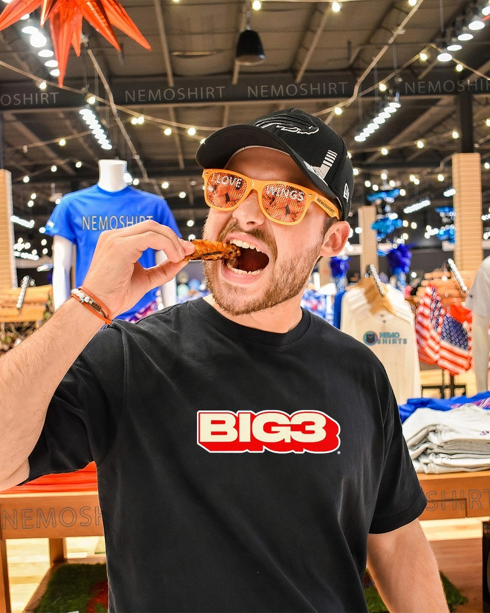 BIG3 basketball logo shirt