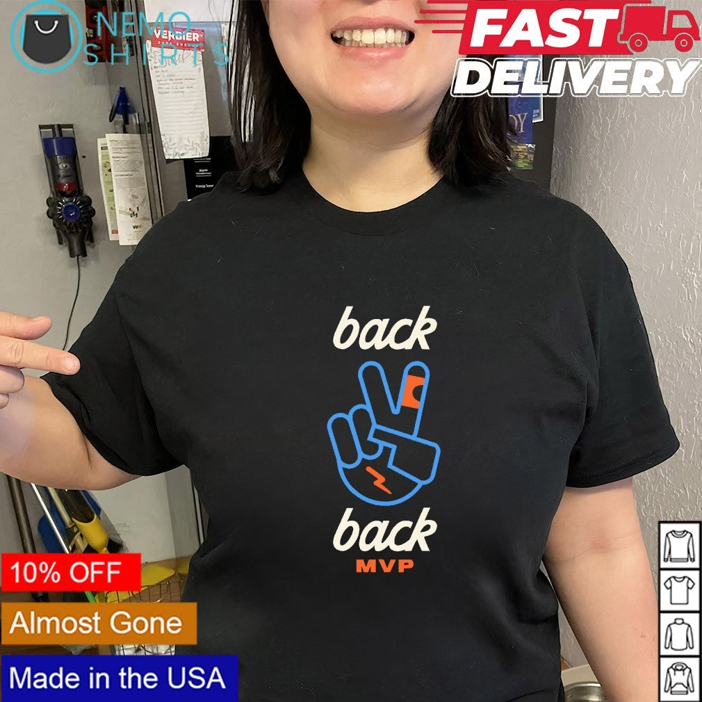 Back 2 back MVP Shai Gilgeous-Alexander shirt