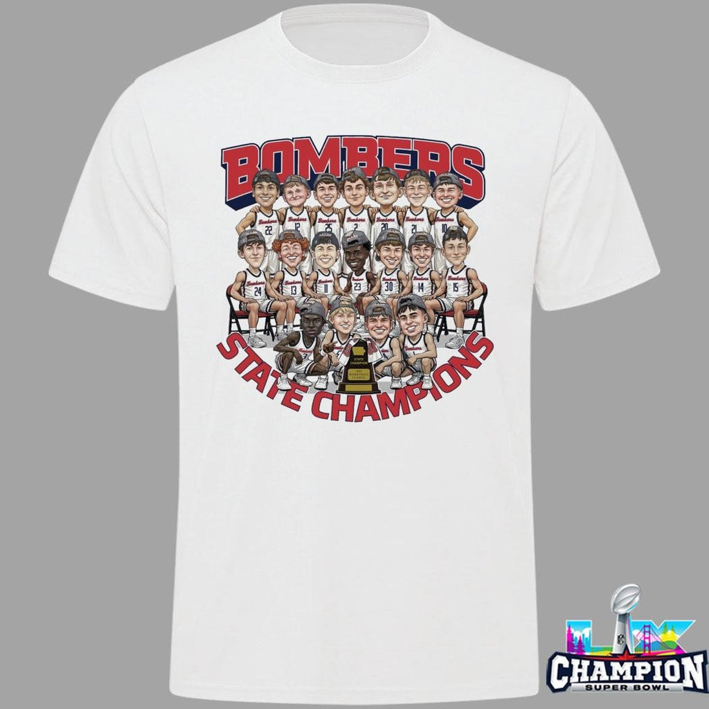 Ballard Boys Basketball Bombers State Champions Shirt