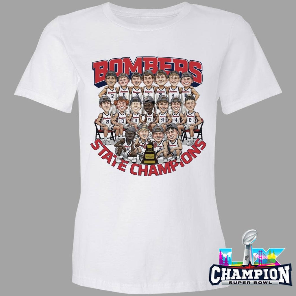 Ballard Boys Basketball Bombers State Champions Shirt
