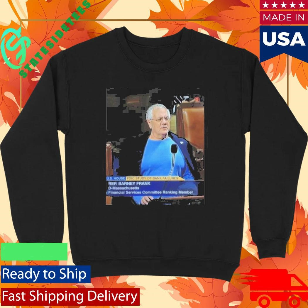 Barney Frank Blue Shirt