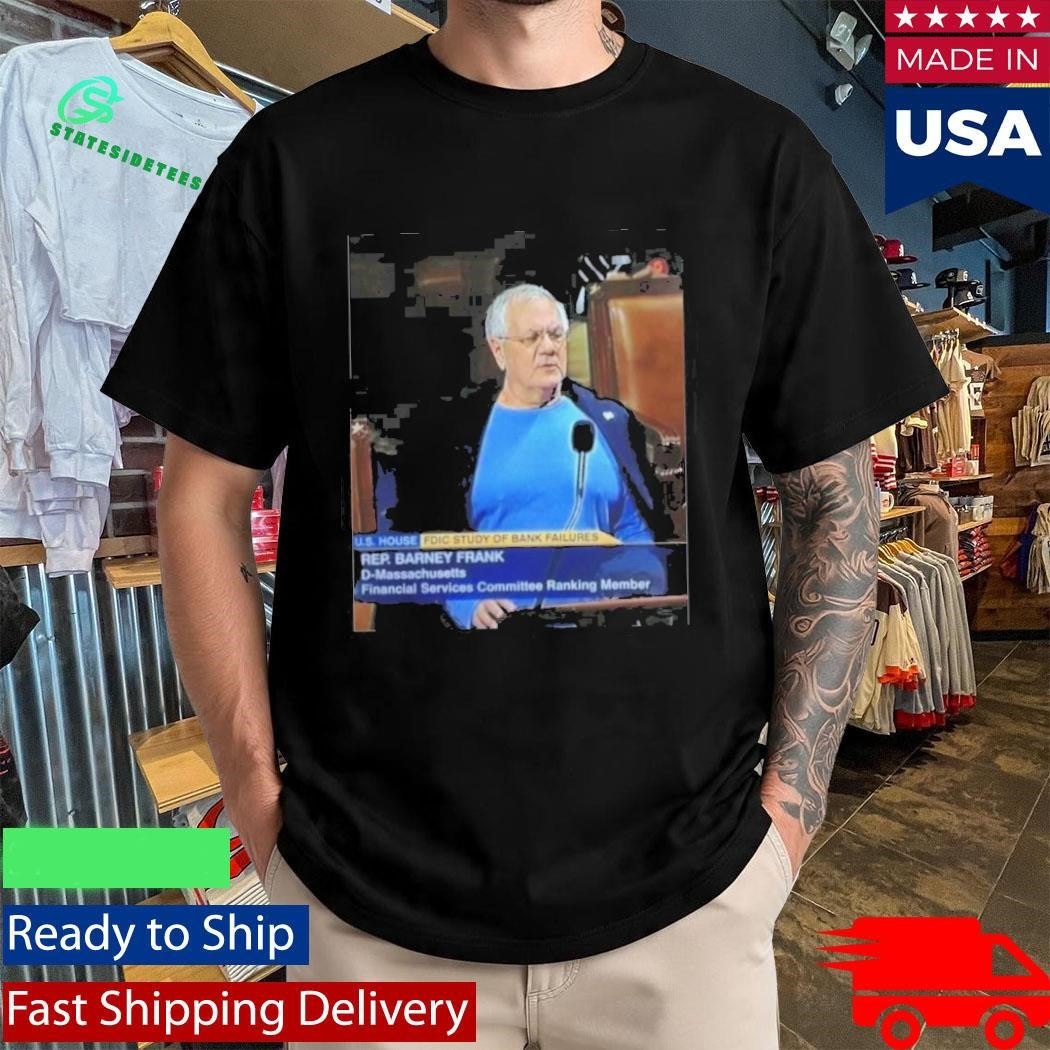 Barney Frank Blue Shirt