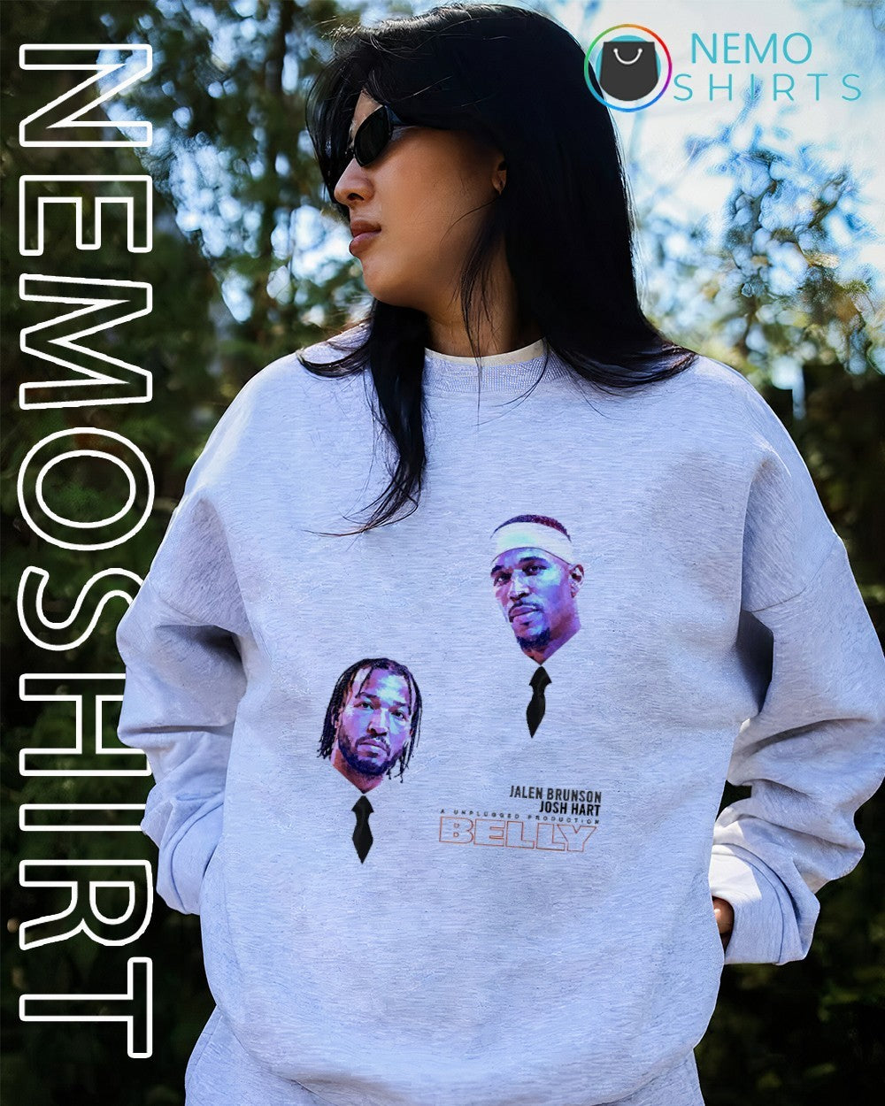Belly Knicks edition Jalen Brunson Josh Hart shirt