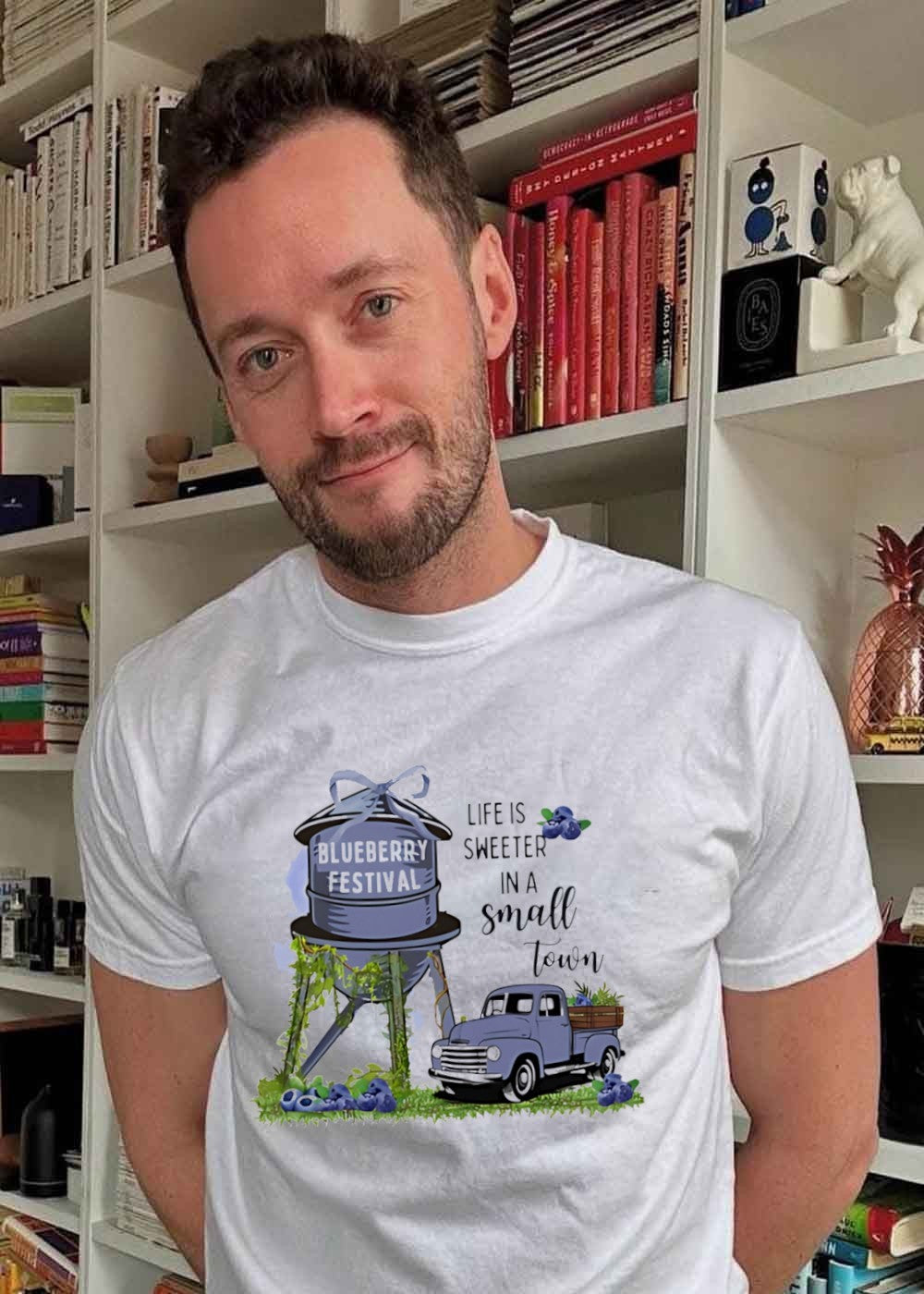 Blueberry Festival Life Is Sweeter in a Small Town T-Shirt