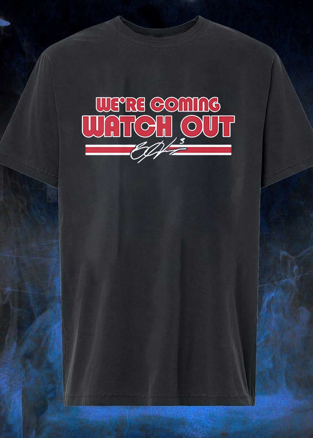 Brad Beal Signature We Are Coming Watch Out Washington Wizards T-Shirt