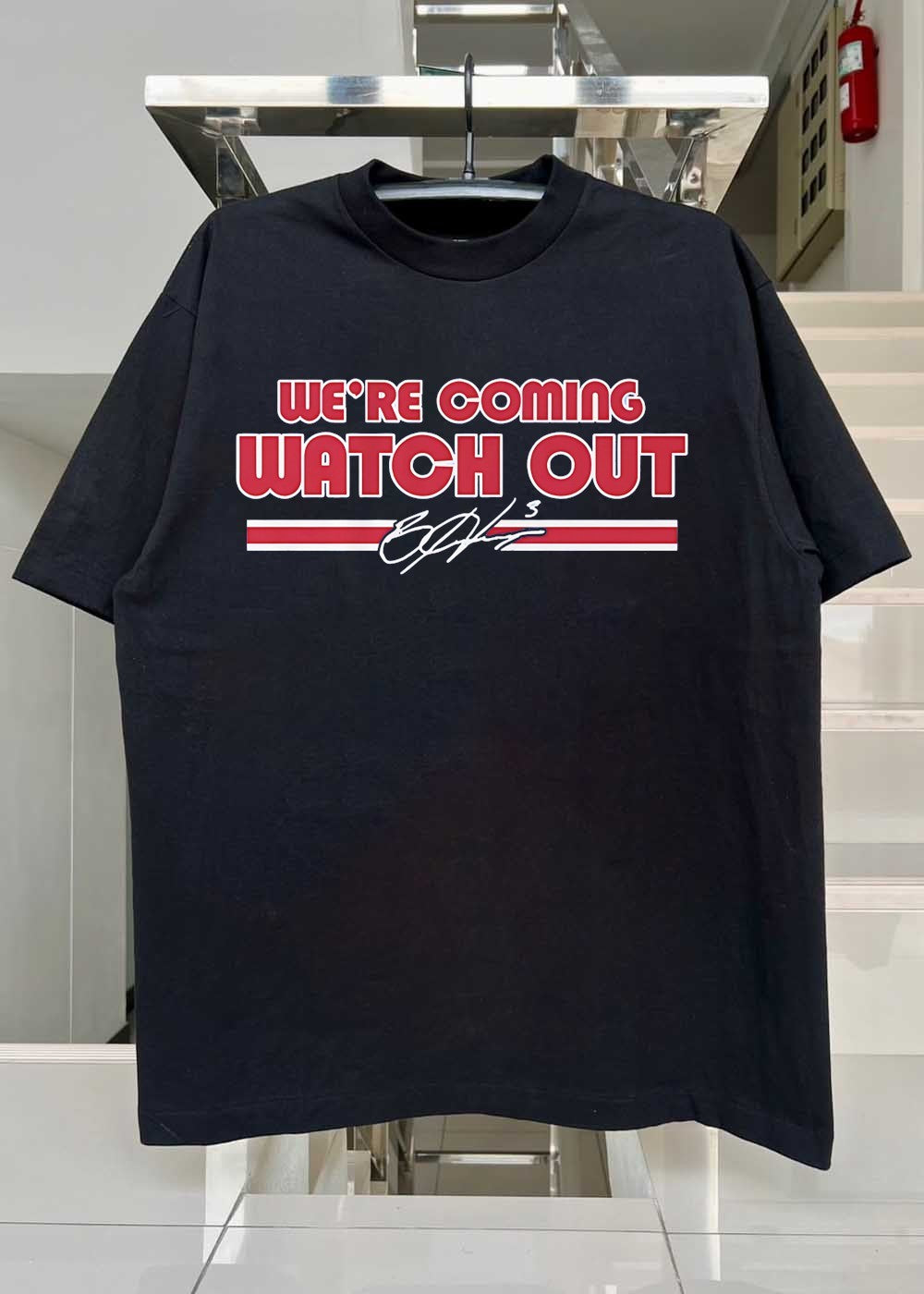 Brad Beal Signature We Are Coming Watch Out Washington Wizards T-Shirt