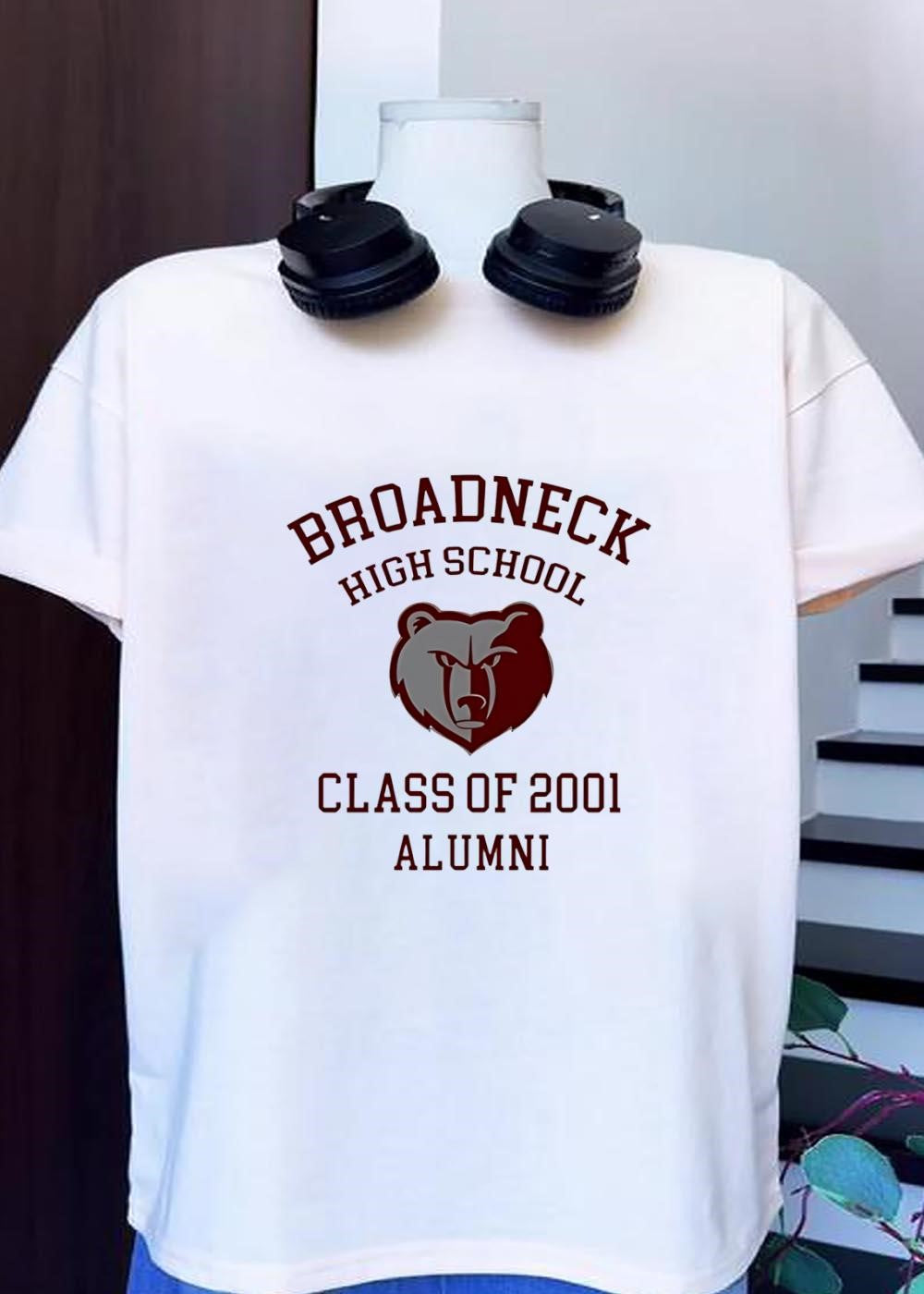 Broadneck High School Alumni 2001 Bear Apparel T-Shirt