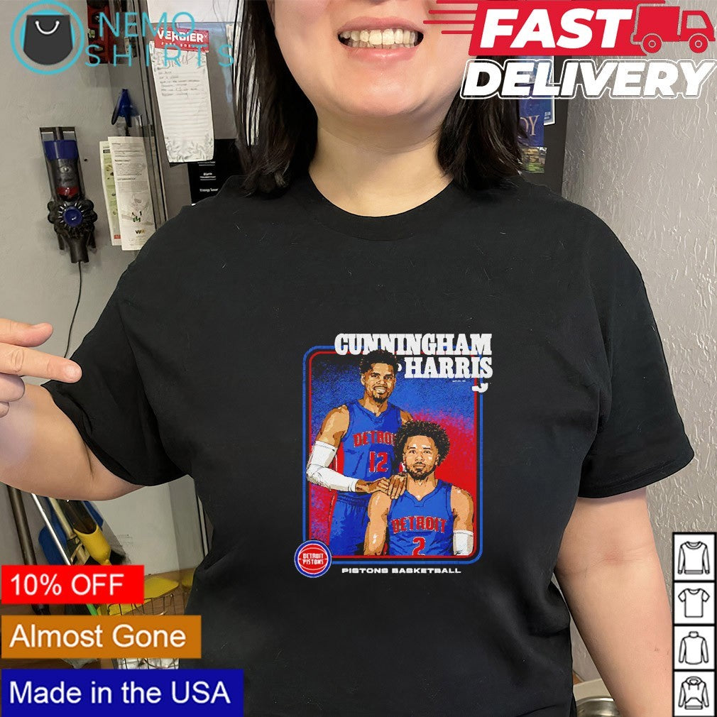 Cade Cunningham vs Tobias Harris Detroit Pistons basketball step brothers shirt