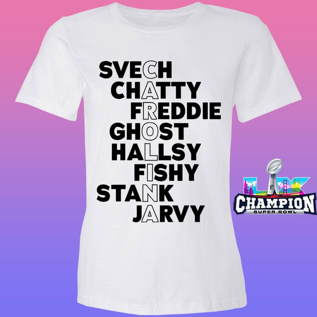 Carolina Hockey Names 2026 Svech And Chatty And Freddie Shirt
