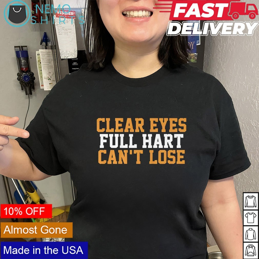 Carter Hart Vegas clear eyes full hart can’t lose shirt