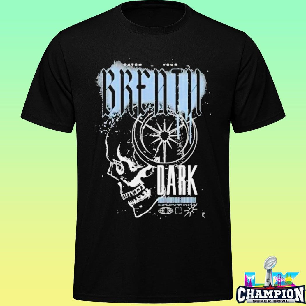 Catch Your Breath Spray Skull Shirt