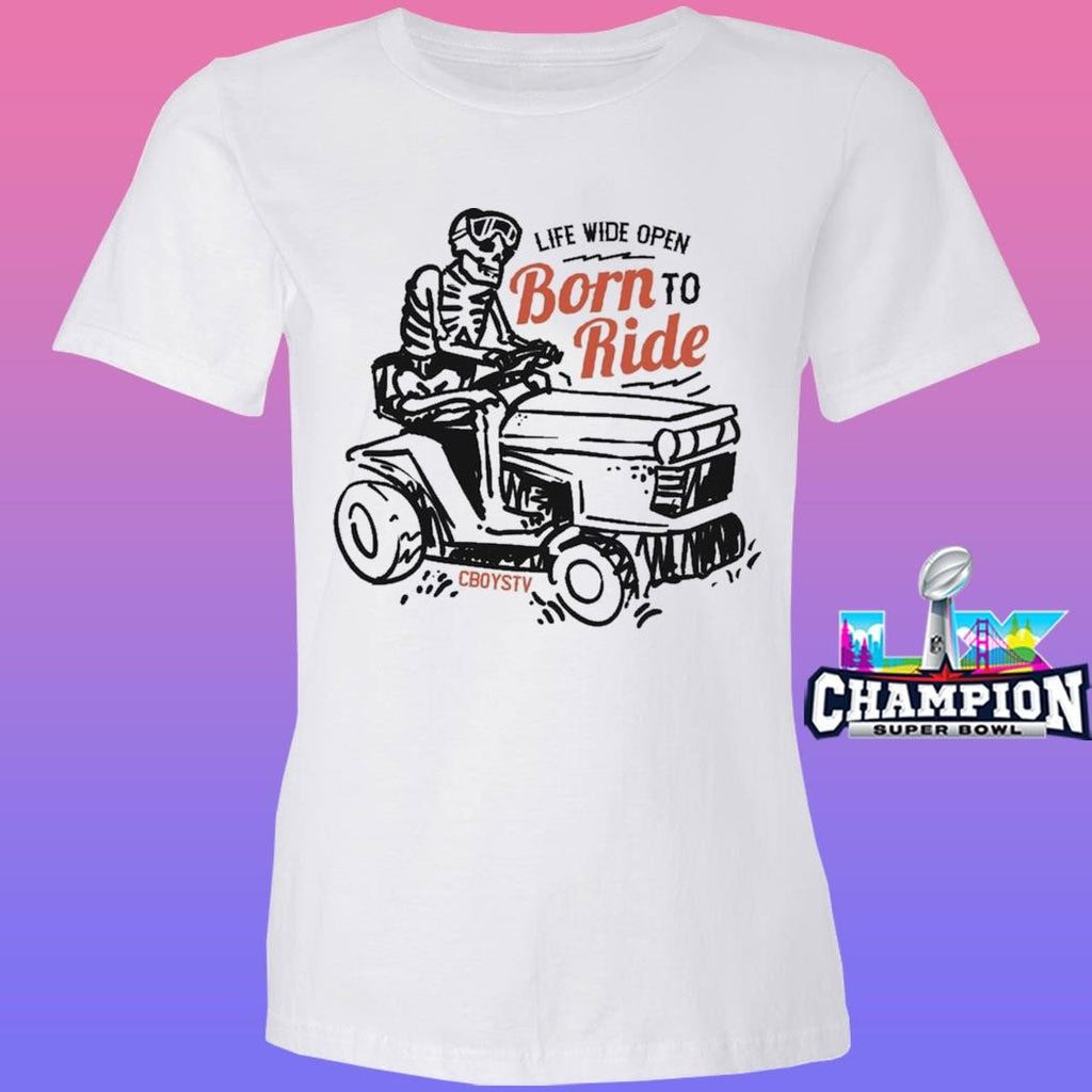 Cboystv Born To Ride Shirt