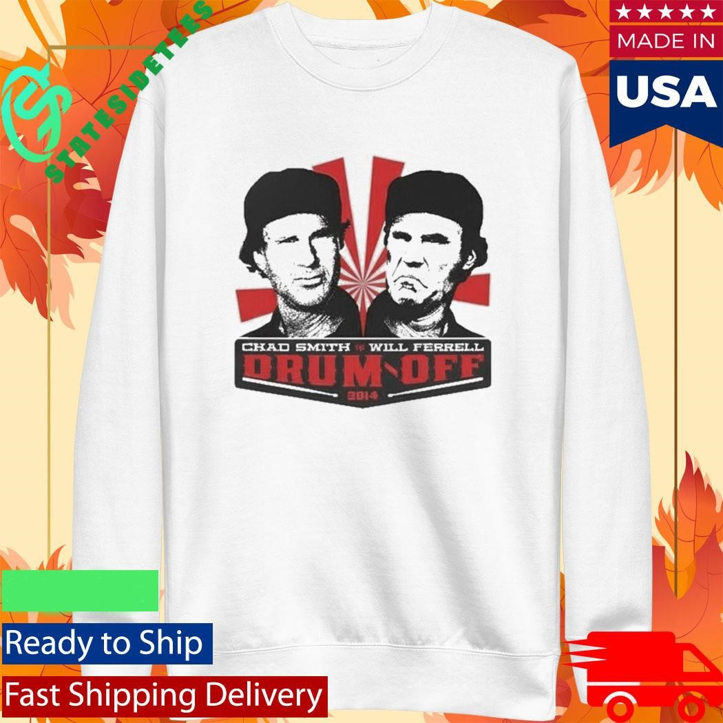 Chad Smith vs Will Ferrell Drum Off 2014 Shirt