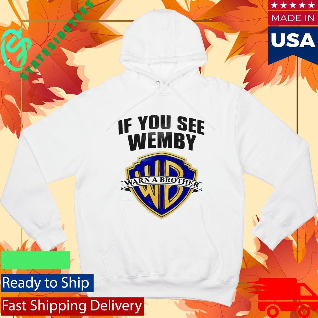 Chet Holmgren If You See Wemby Warn A Brother Shirt