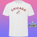 Chicago Hot Dog Curved Shirt