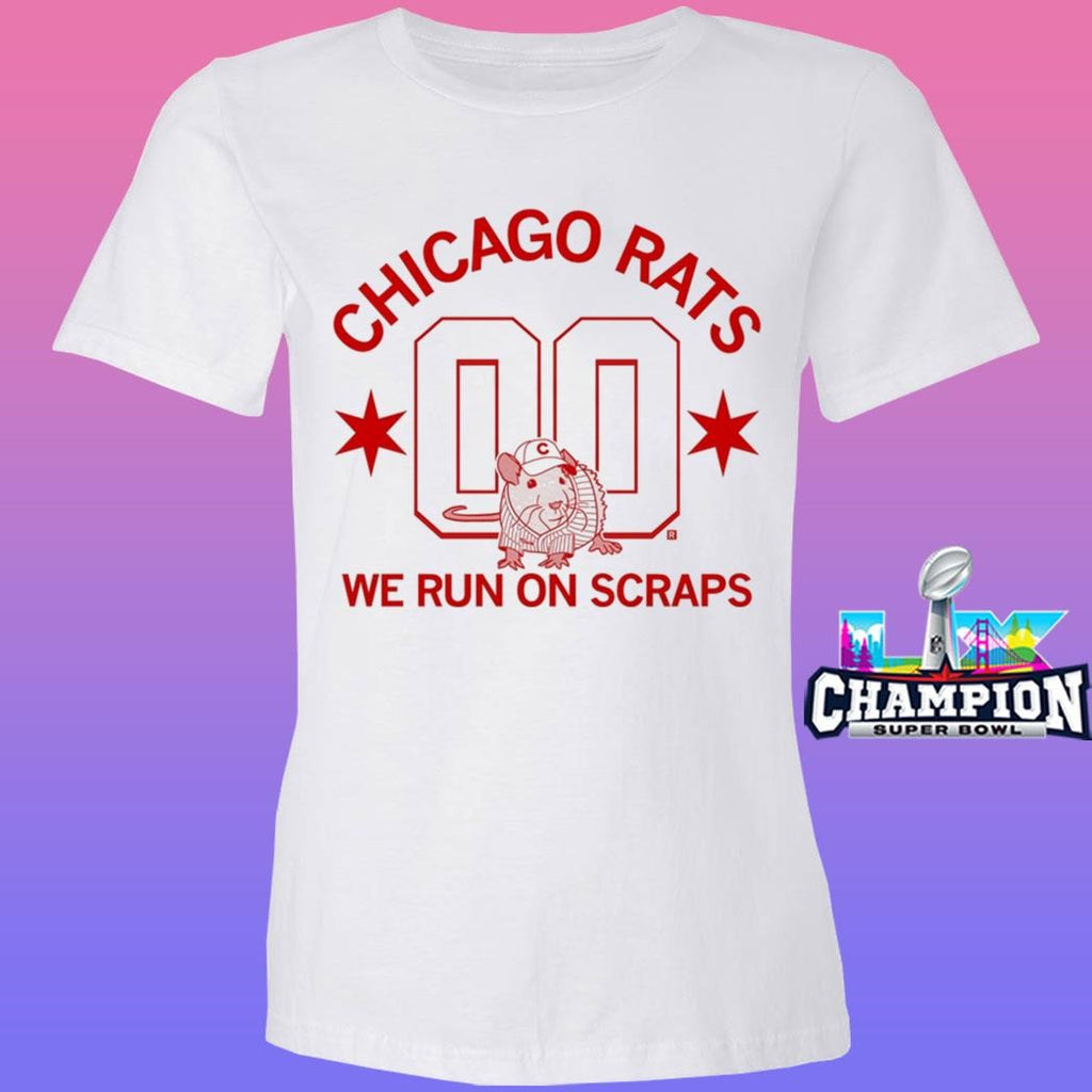 Chicago Rats We Run On Scraps Shirt