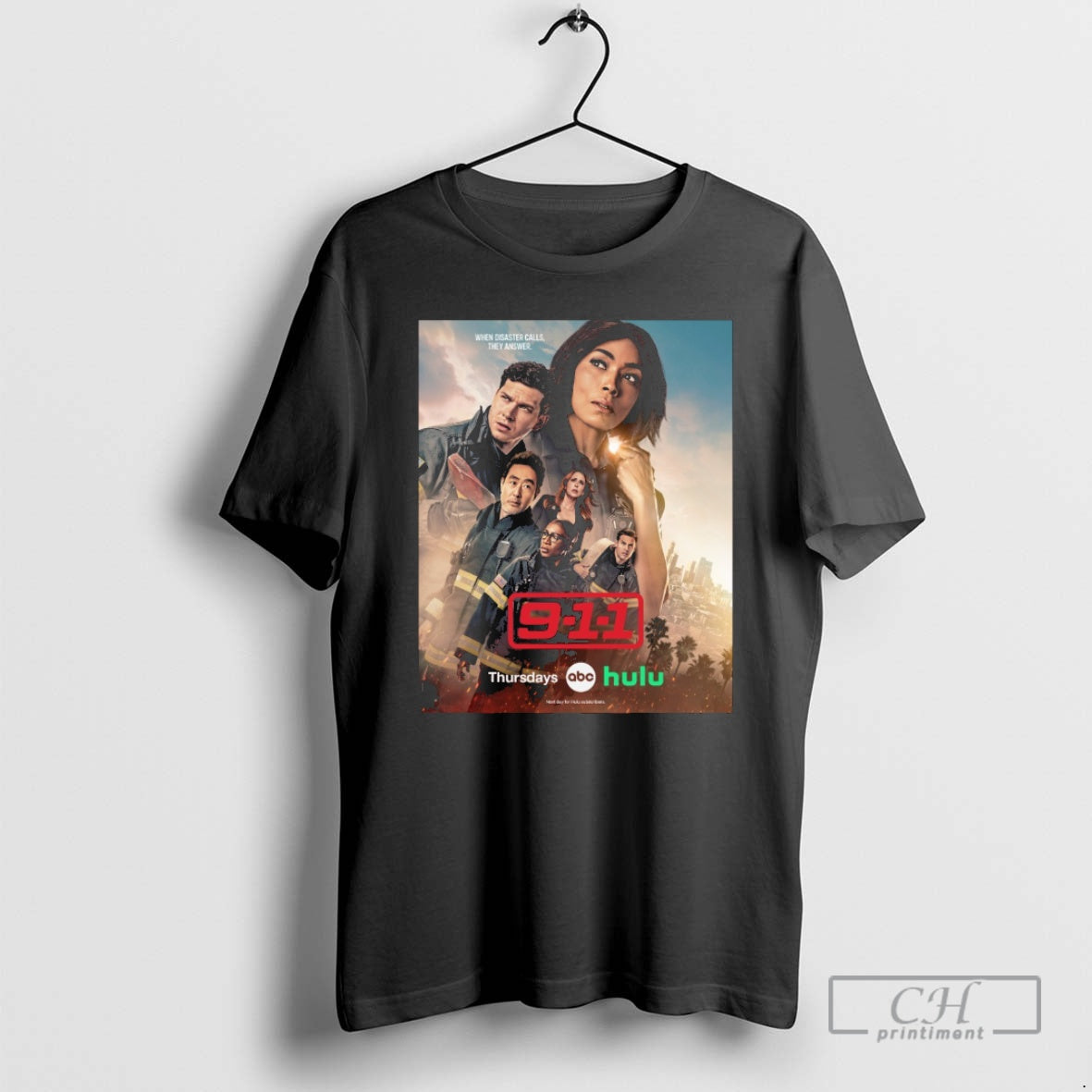 Classic 9 1 1 When Disaster Calls They Answer Season 9 Cast Shirt Sweater