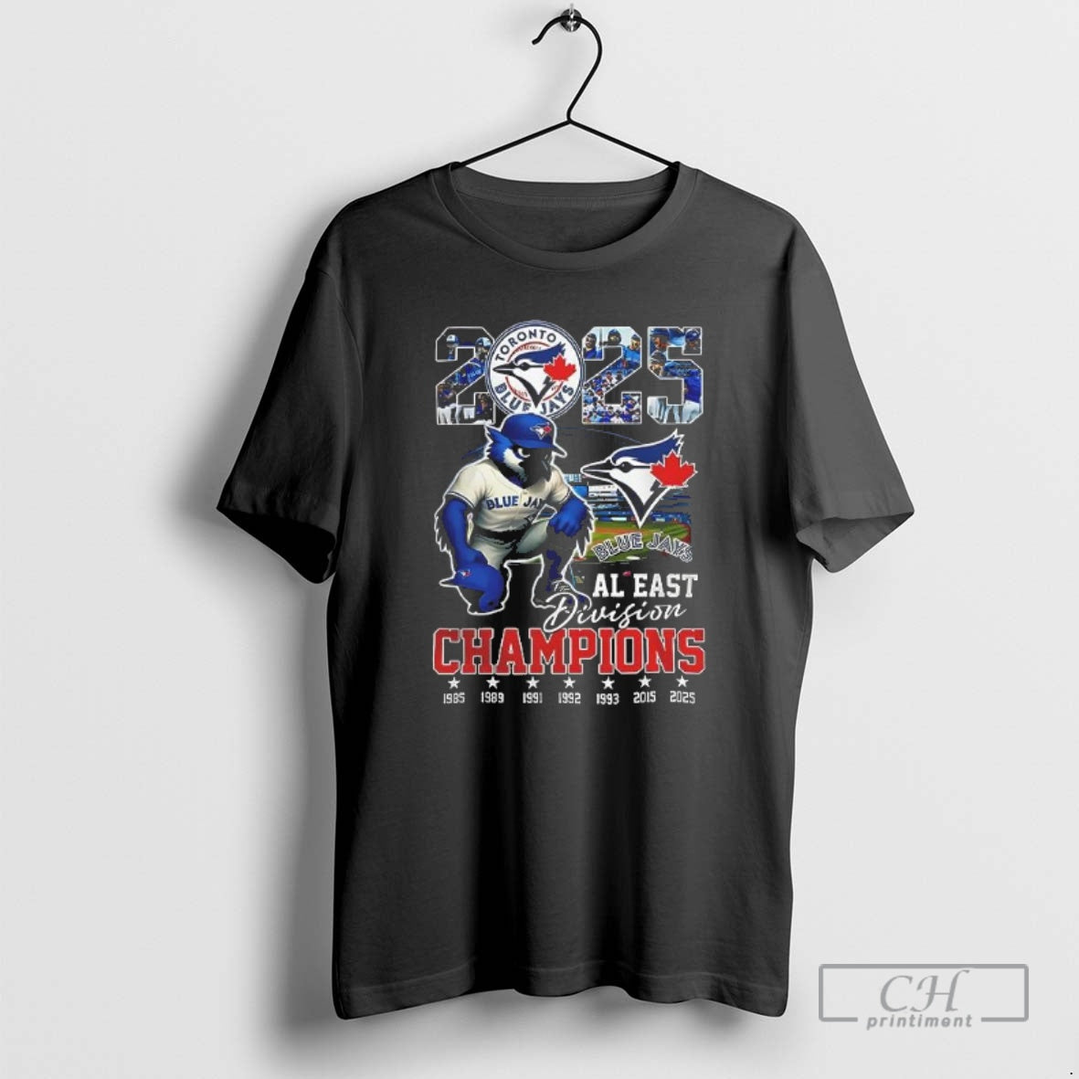 Classic Awesome Toronto Blue Jays 2025 Al East Division Champions Mascot Style Shirt Sweater