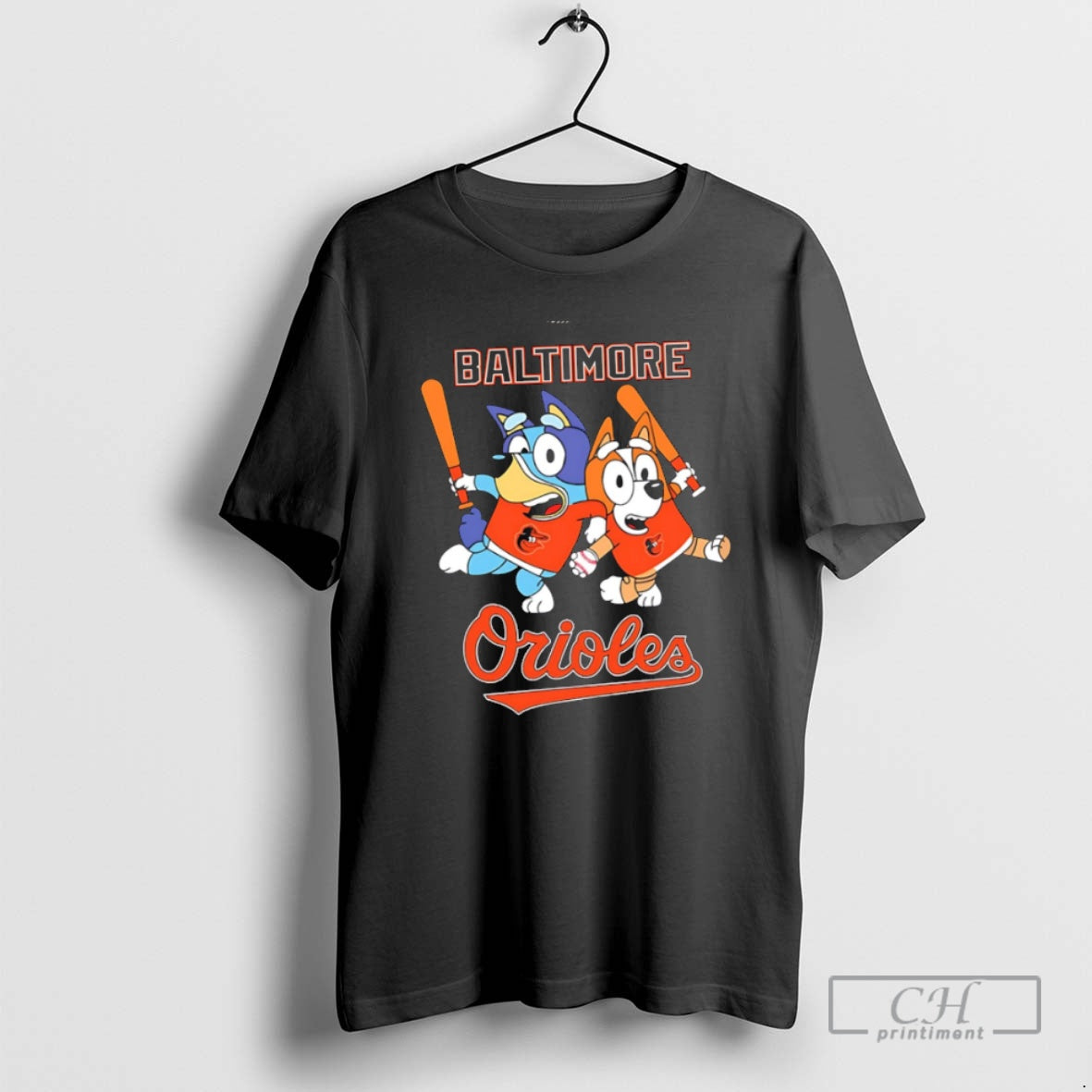 Classic Bluey Baltimore Orioles Team Mlb Funny Cute Shirt Sweater