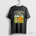 Classic Cat Pleas Stp Leaving Stone At My House Ornaments Shirt Sweater