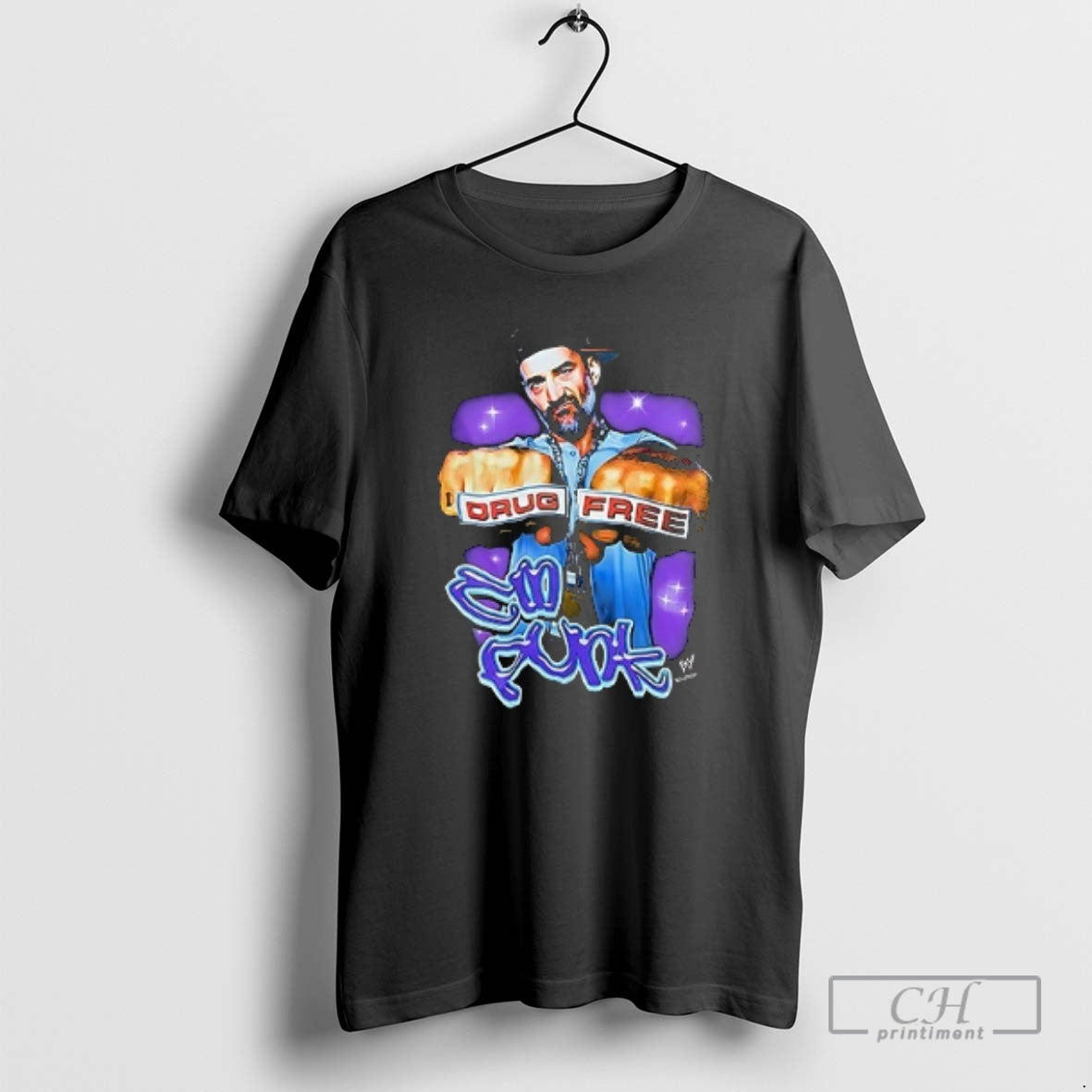 Classic Drug Free Cm Punk Punk Life Shirt Sweater